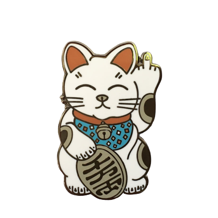 JK Industries Unlucky Cat Pin