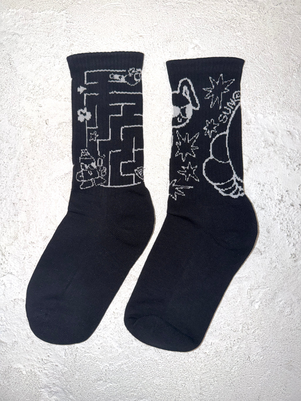 Sun (c) Socks [Black]