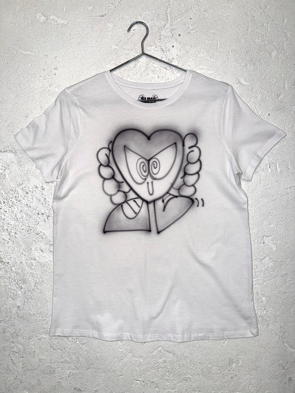 Sun (c) Airbrushed T-Shirt #1 - Size Small