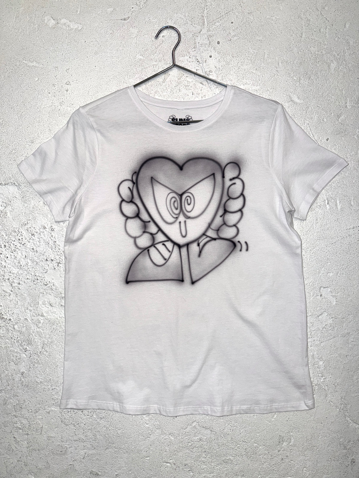Sun (c) Airbrushed T-Shirt #1 - Size Small