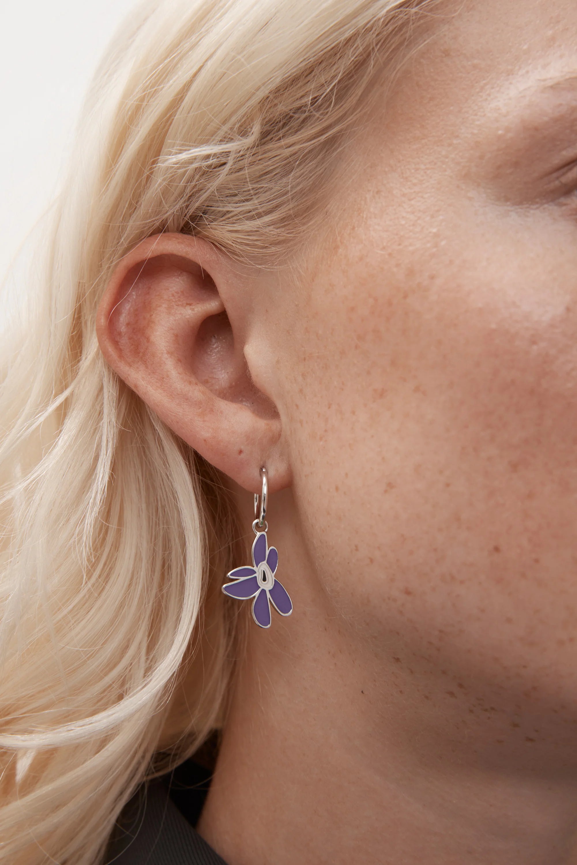 PAM Choose Warped Gestures Earring [Purple Haze]