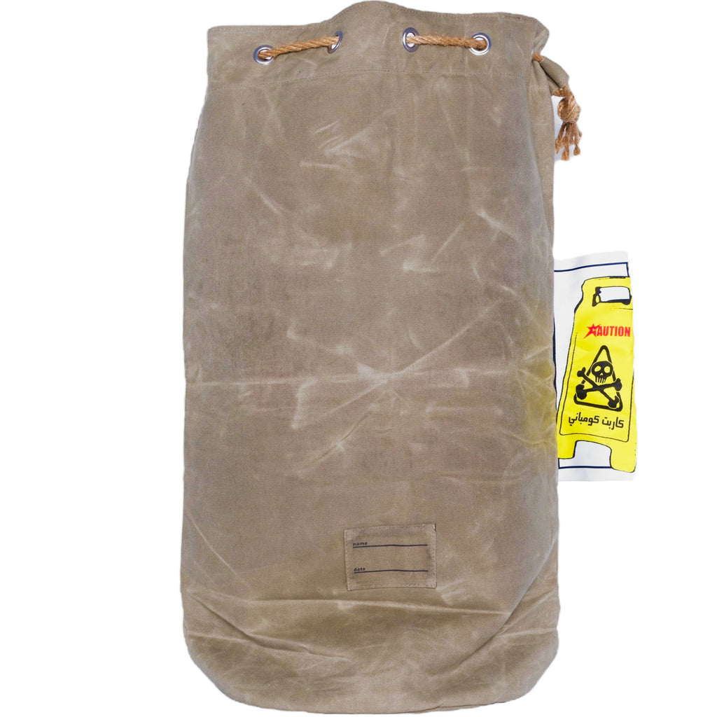 Carpet Canvas Laundry Bag