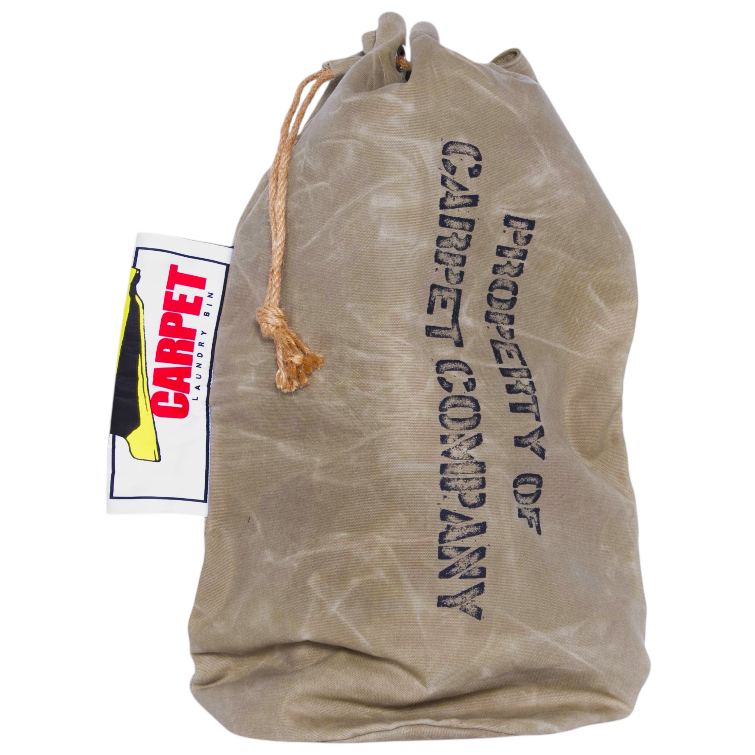 Carpet Canvas Laundry Bag