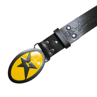 Carpet Leather Belt | Black