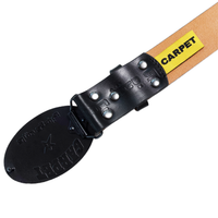 Carpet Leather Belt | Black