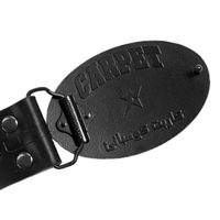 Carpet Leather Belt | Black