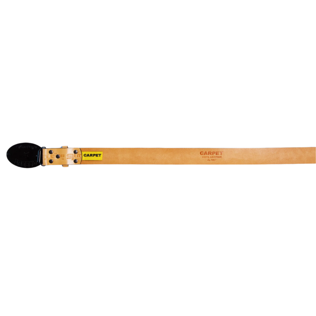 Carpet Leather Belt | Tan