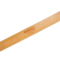 Carpet Leather Belt | Tan