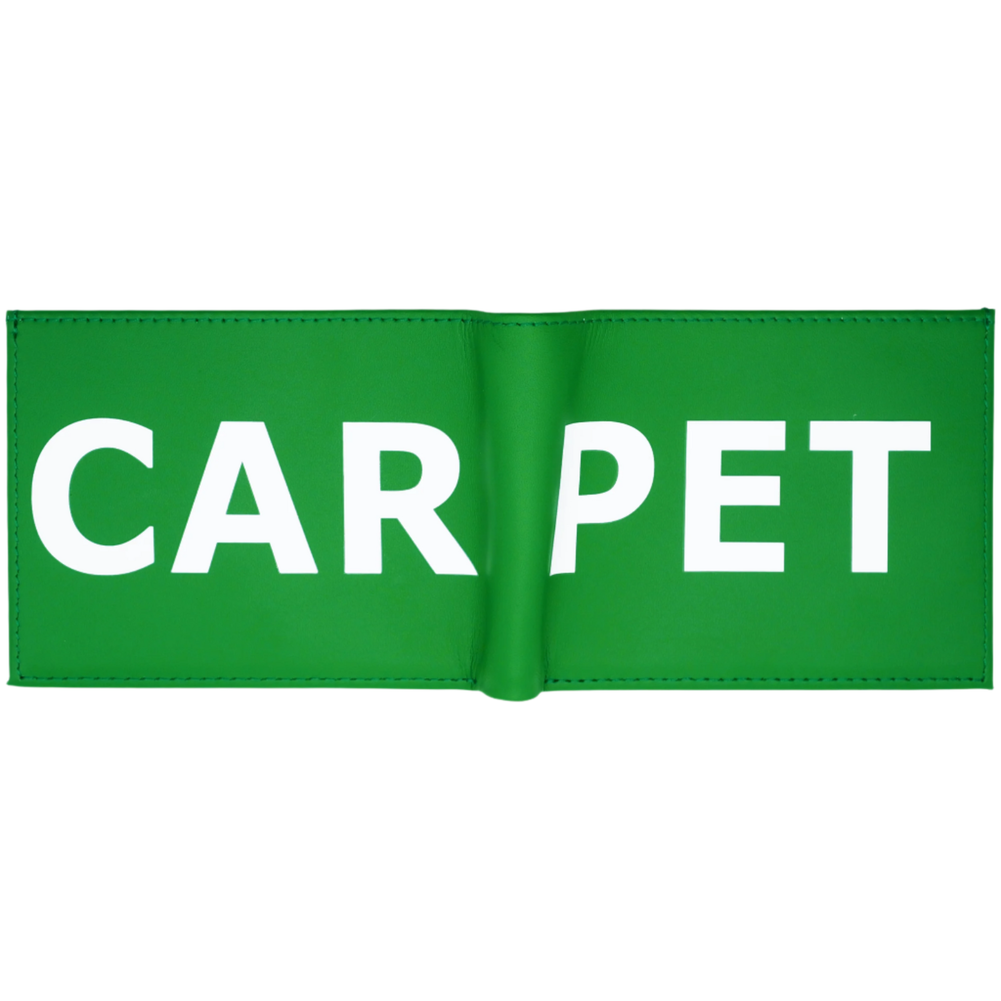 Carpet Leather Wallet [Green]