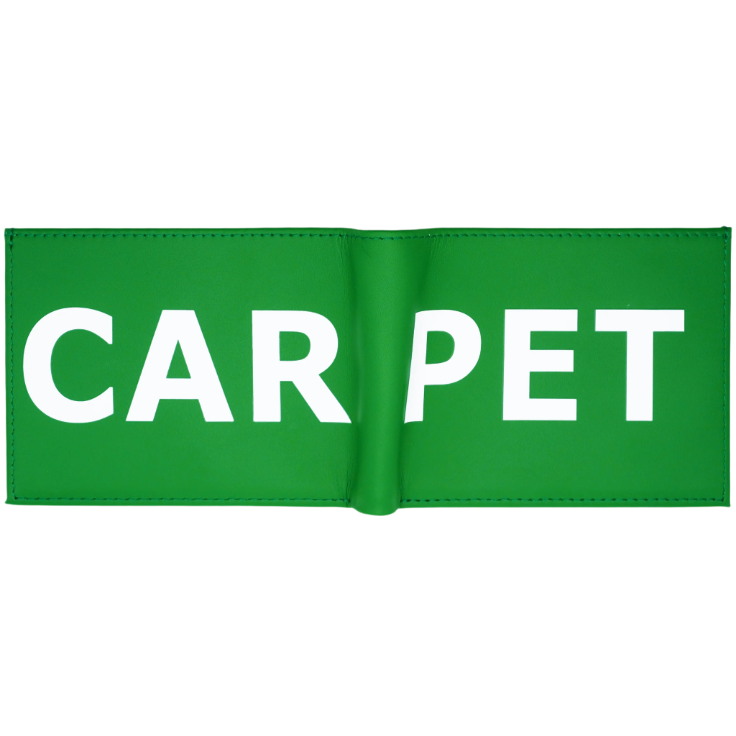 Carpet Leather Wallet [Green]