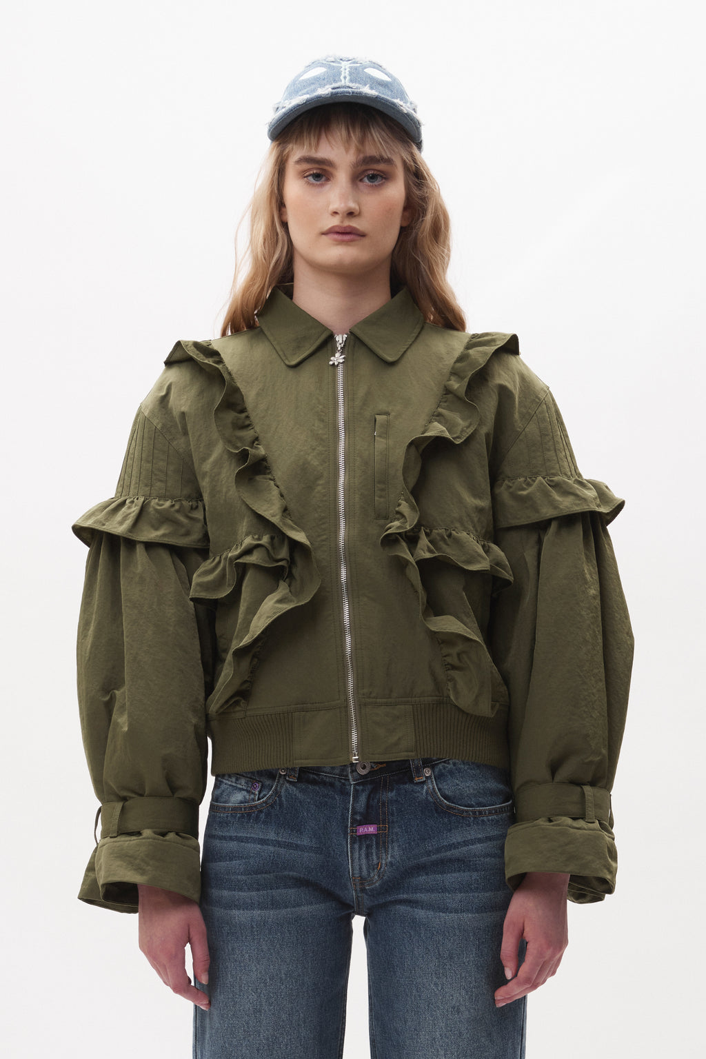 PAM Thistle Frill Bomber