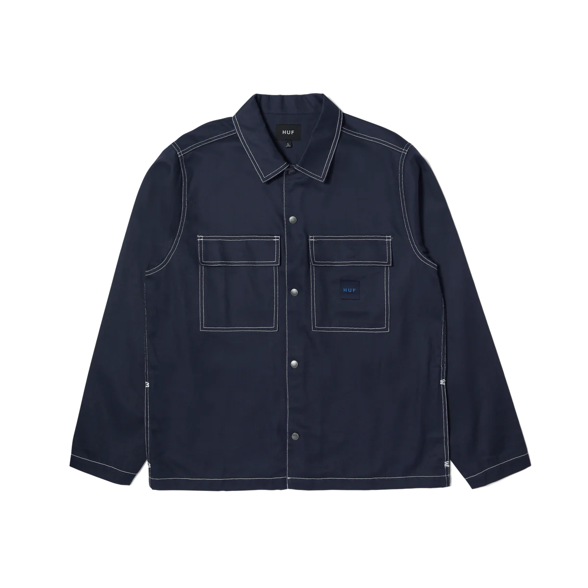 HUF Mason Shacket | Navy