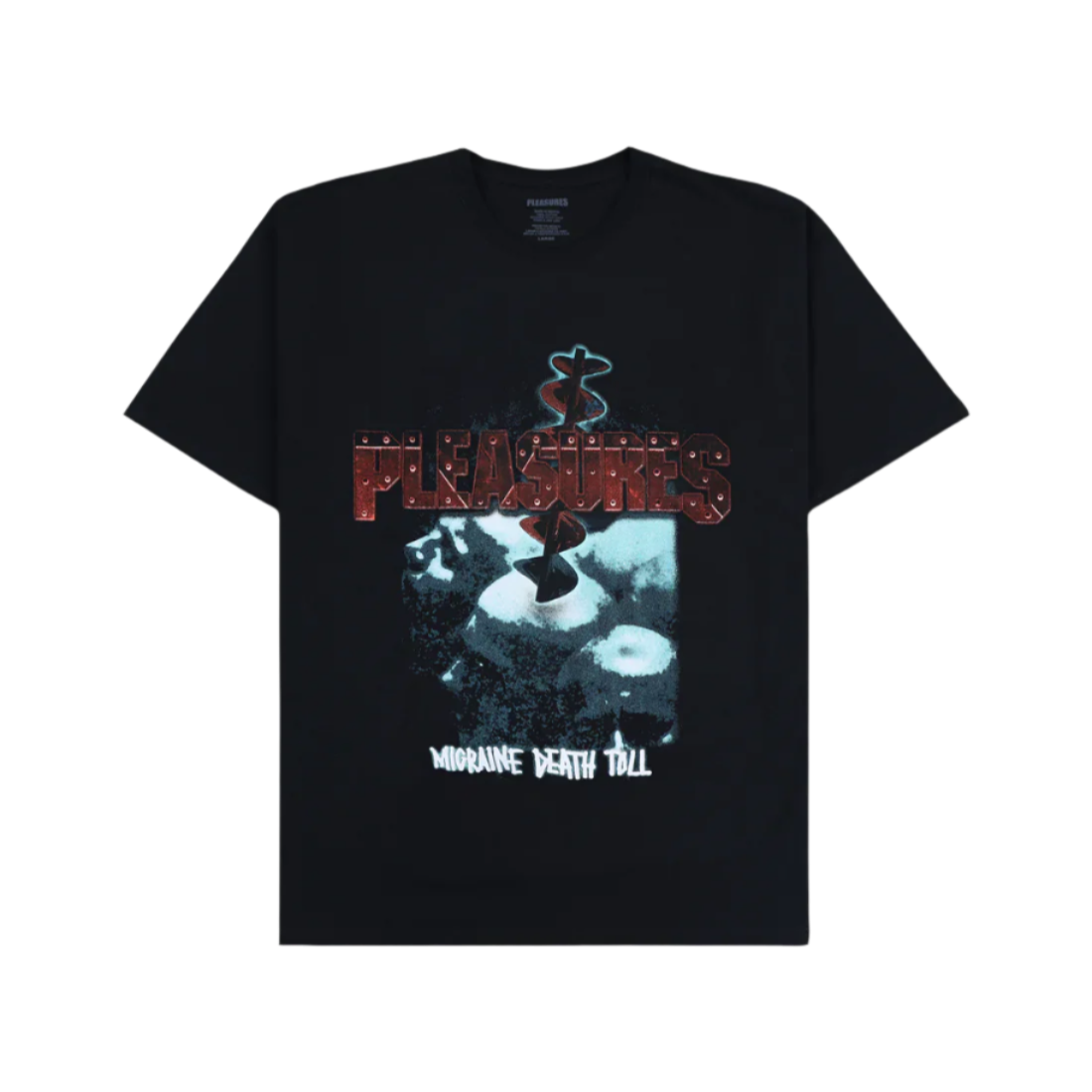 PLEASURES Migraine T-Shirt [Black]