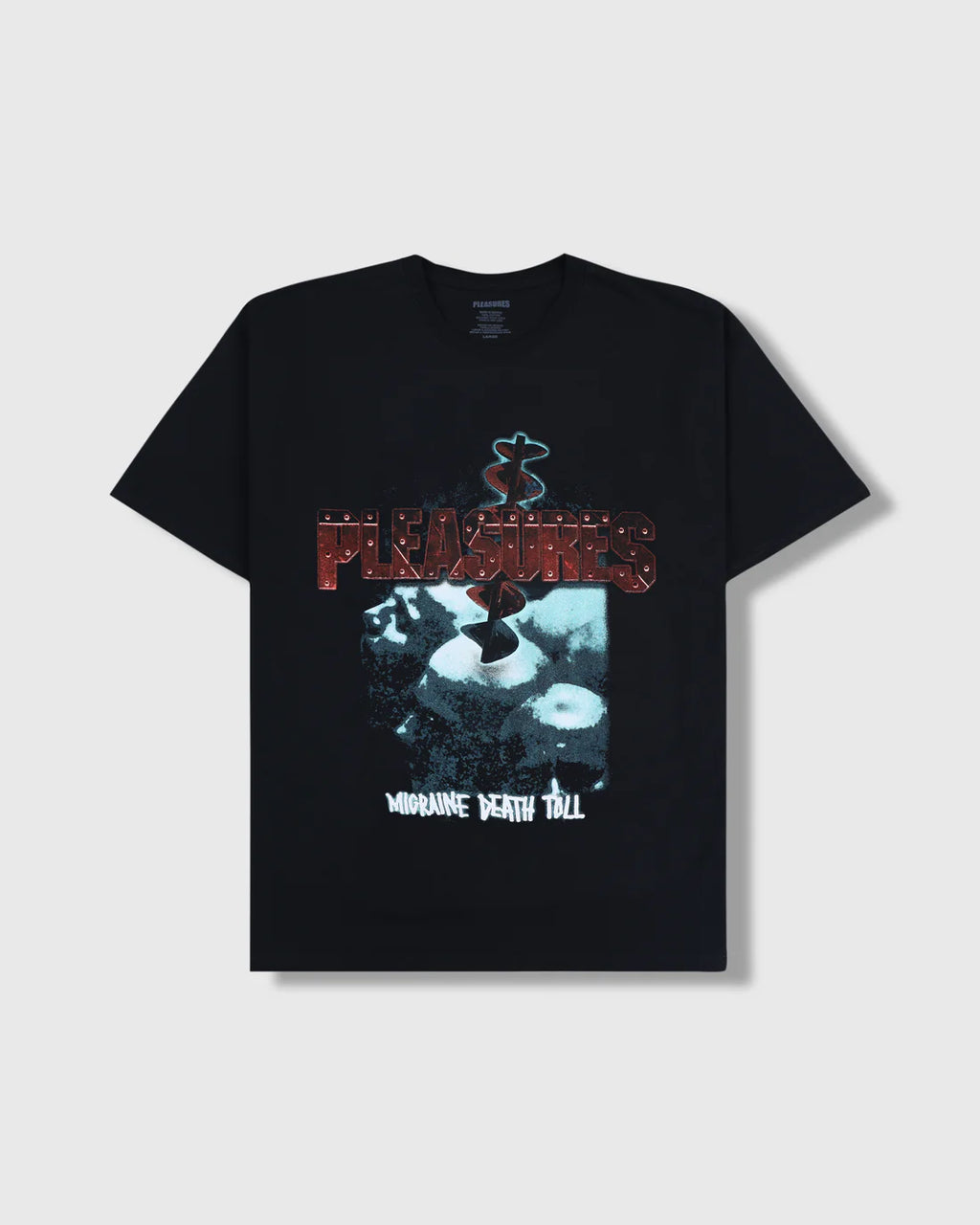 PLEASURES Migraine T-Shirt [Black]