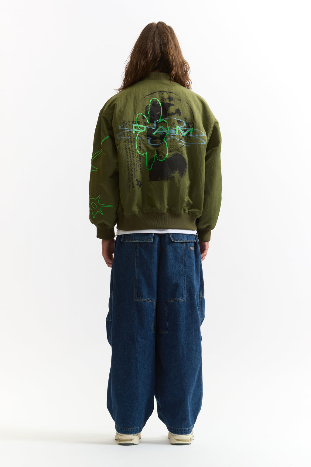 PAM SS26 THE EYES OF THE SOUL BOMBER JACKET