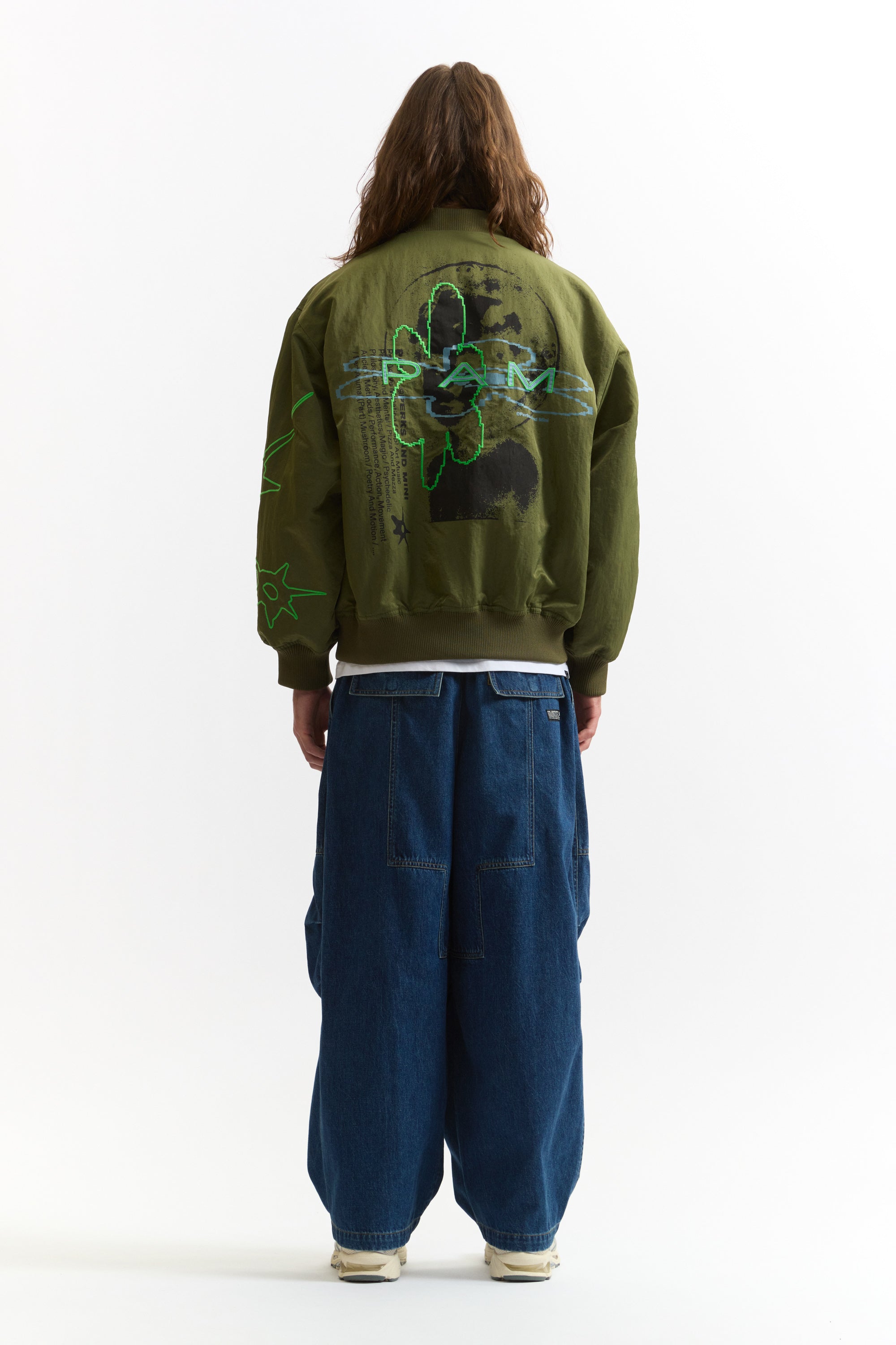 PAM SS26 THE EYES OF THE SOUL BOMBER JACKET