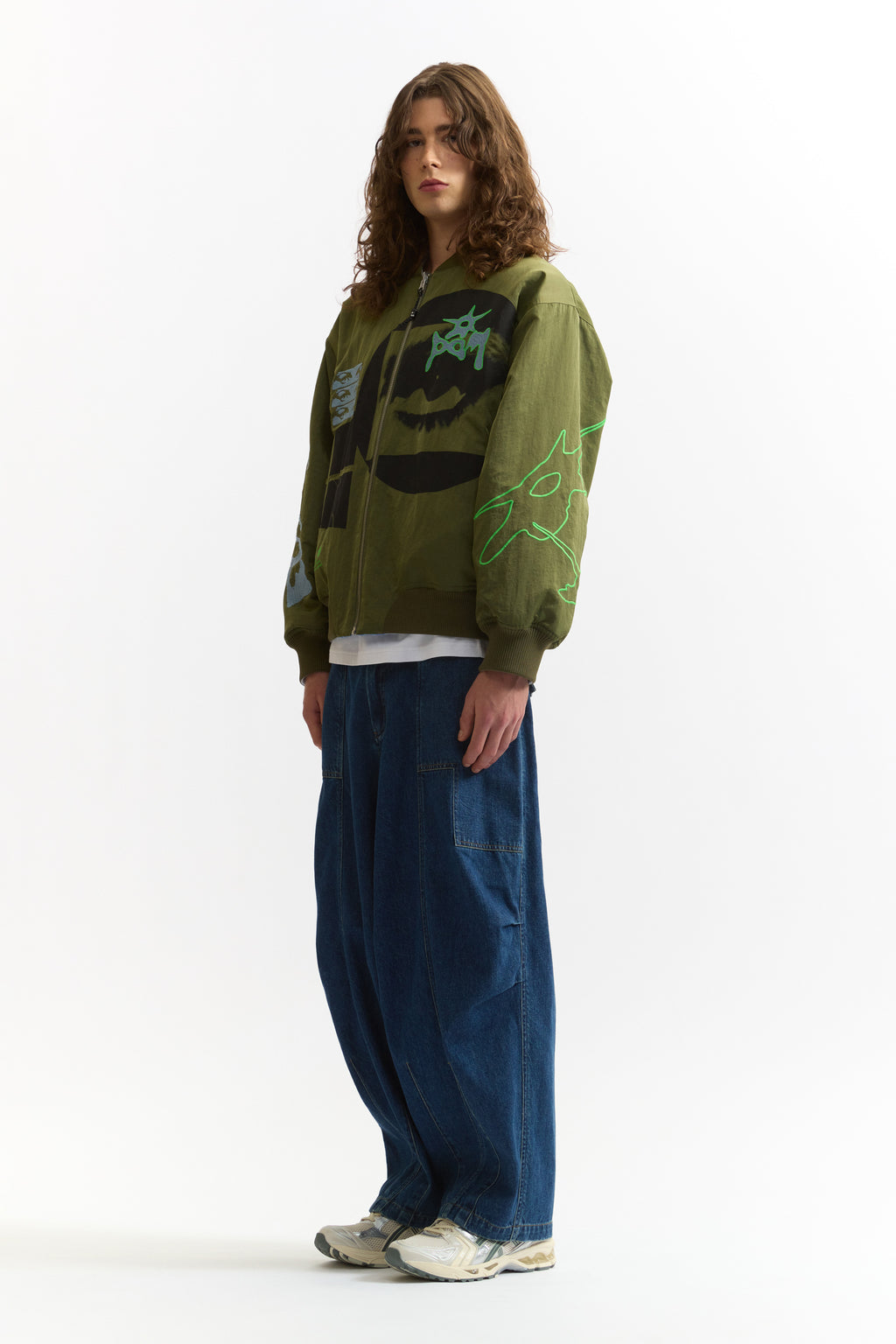 PAM SS26 THE EYES OF THE SOUL BOMBER JACKET