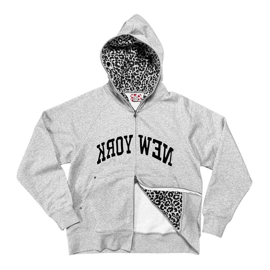 STAR TEAM New York Full Zip Hoodie [Grey]