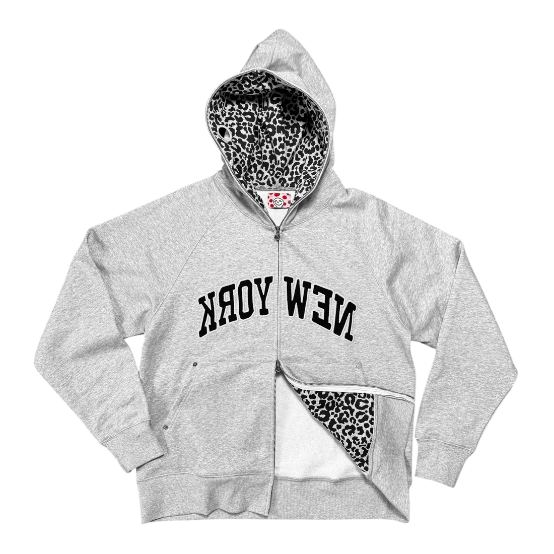 STAR TEAM New York Full Zip Hoodie [Grey]