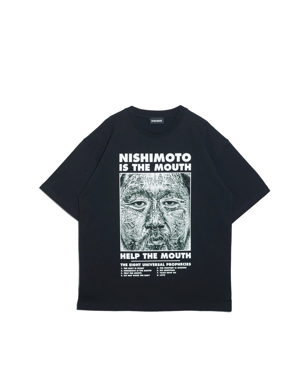NISHIMOTO IS THE MOUTH S/S TEE NIM-H11 BLACK