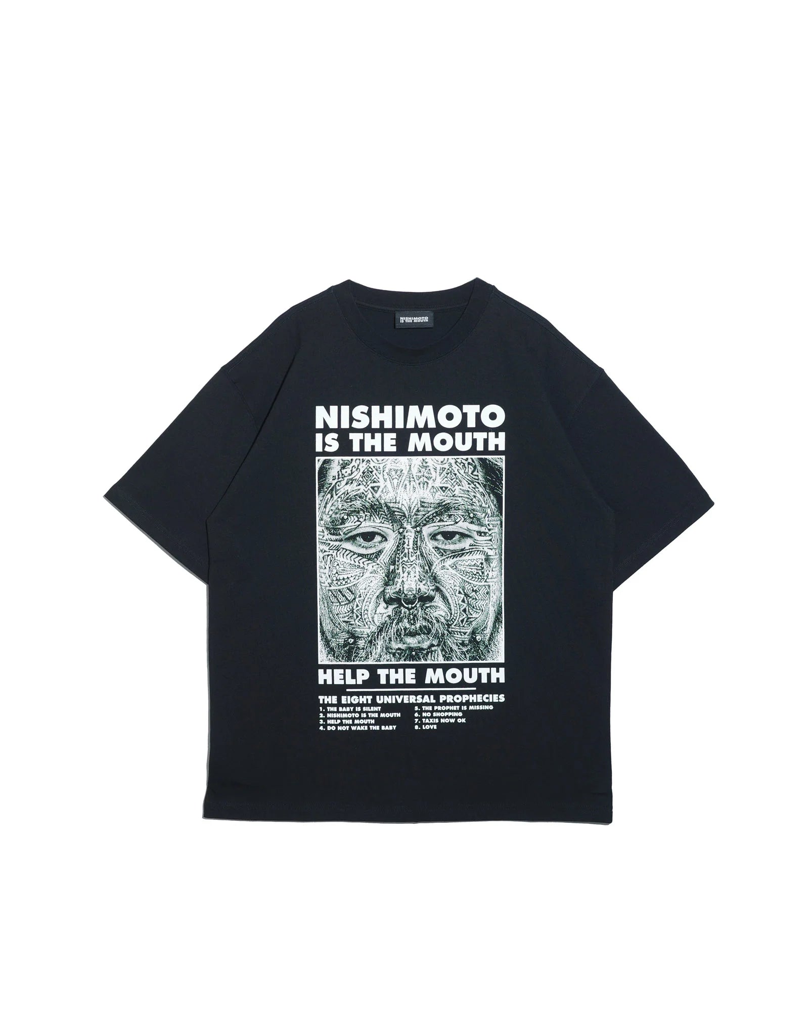NISHIMOTO IS THE MOUTH S/S TEE NIM-H11 BLACK