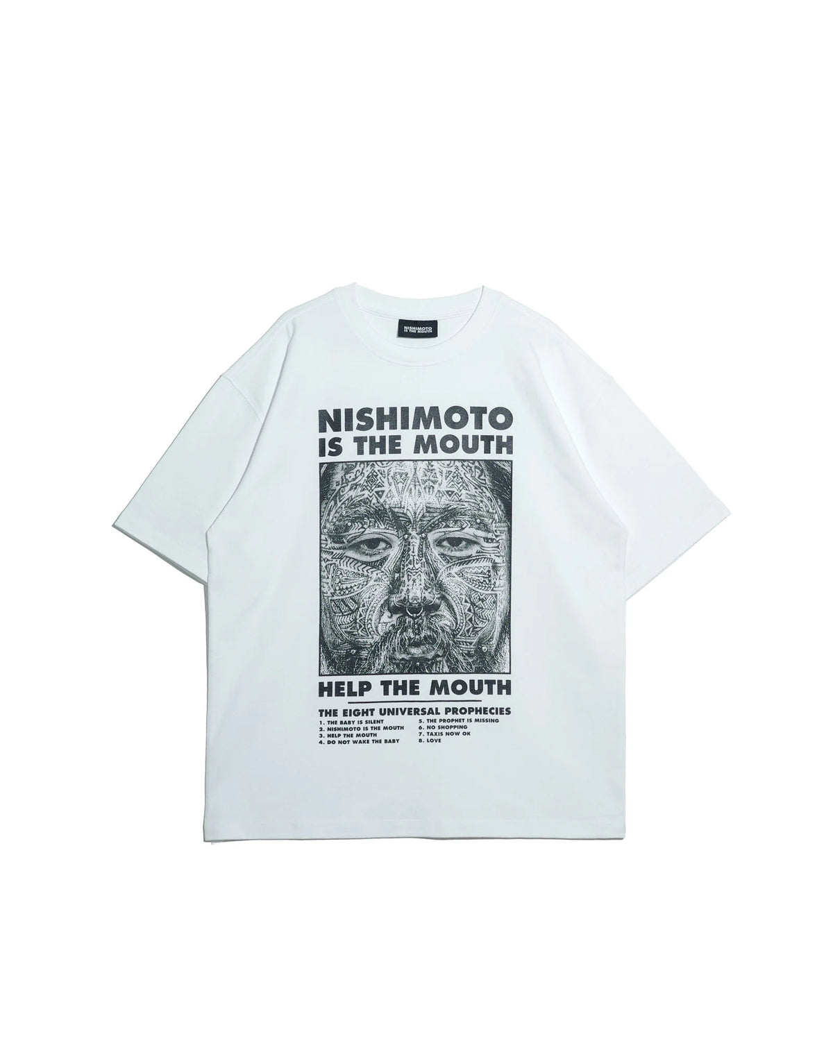 NISHIMOTO IS THE MOUTH S/S TEE NIM-H11 WHITE