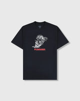 PLEASURES 9th Street Tee [Black}