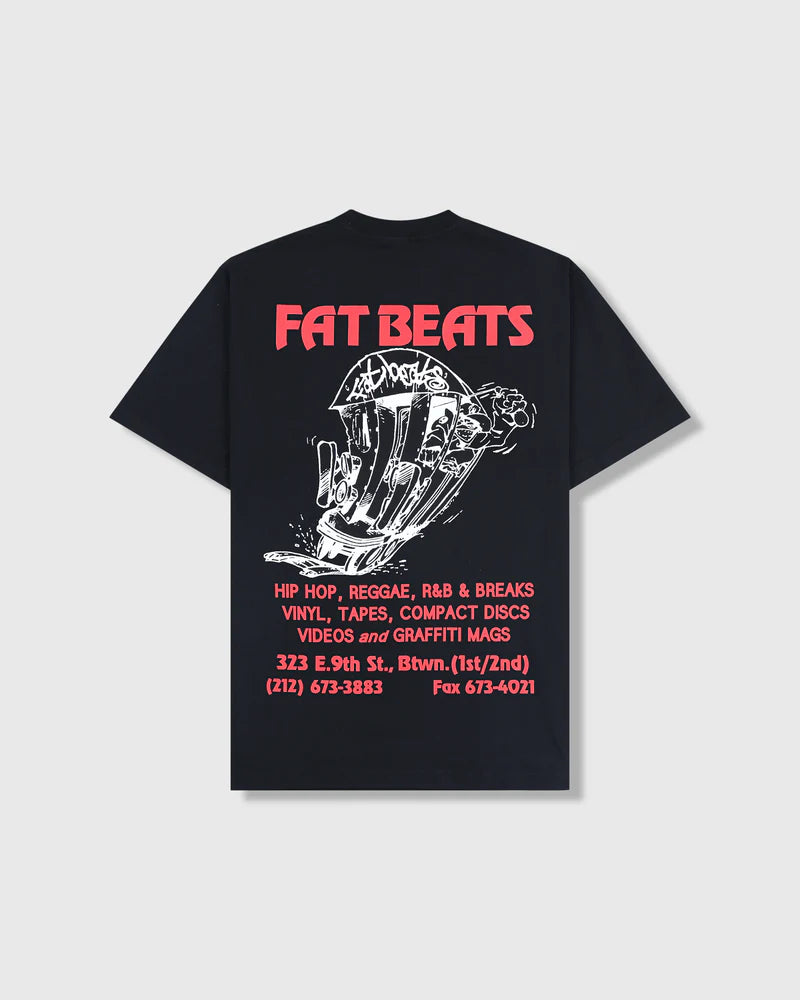 PLEASURES 9th Street Tee [Black}