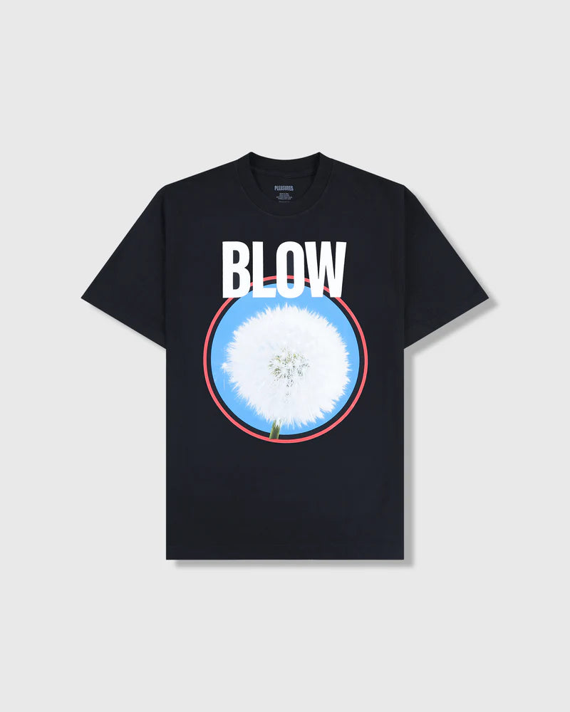 PLEASURES Blow Tee [Black]