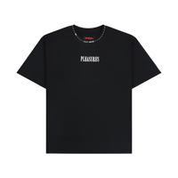 PLEASURES Cut Here Heavyweight Shirt [Black]
