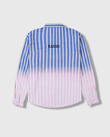 PLEASURES Fade Button Down [Blue]