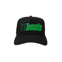 PLEASURES Fat Beats Snapback [Black]