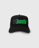 PLEASURES Fat Beats Snapback [Black]