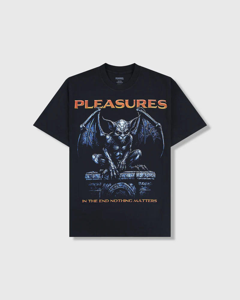 PLEASURES Gargoyle Tee [Black]