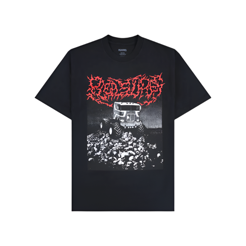 PLEASURES Off Road Tee [Black]