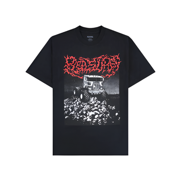 PLEASURES Off Road Tee [Black]