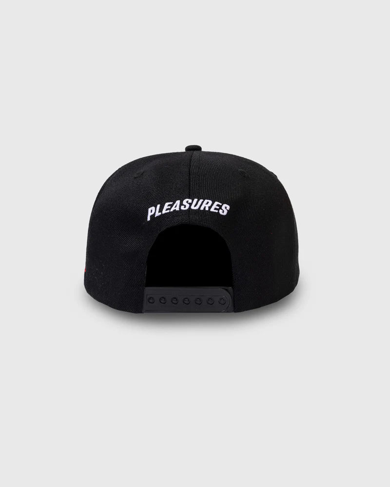 PLEASURES Sections Snapback [Black]