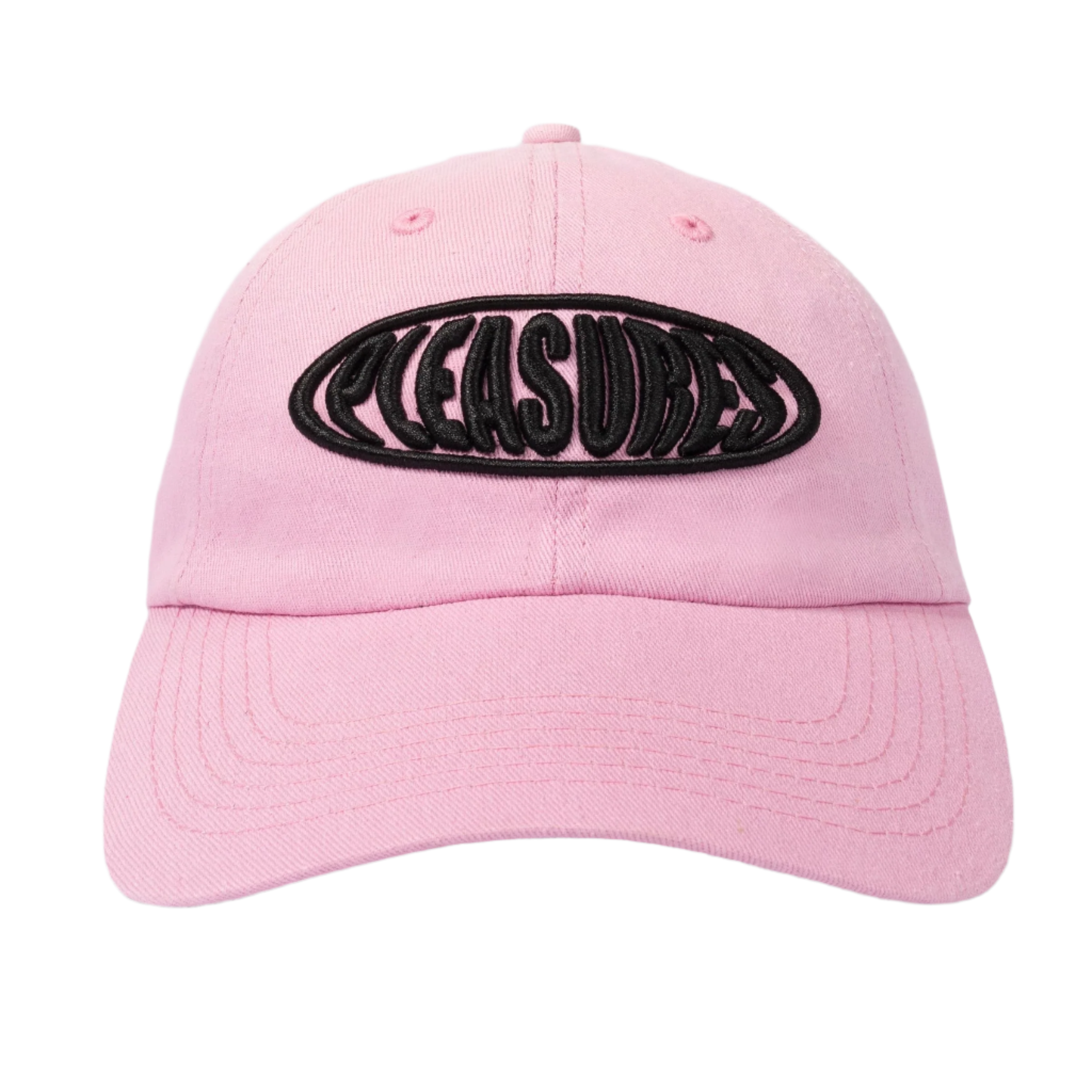PLEASURES Bubble Logo Polo Cap [Pink]
