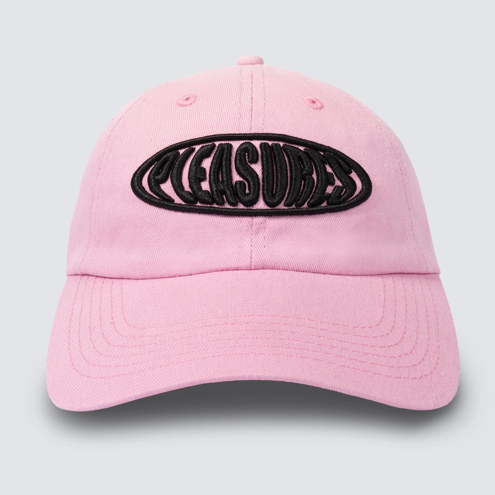 PLEASURES Bubble Logo Polo Cap [Pink]