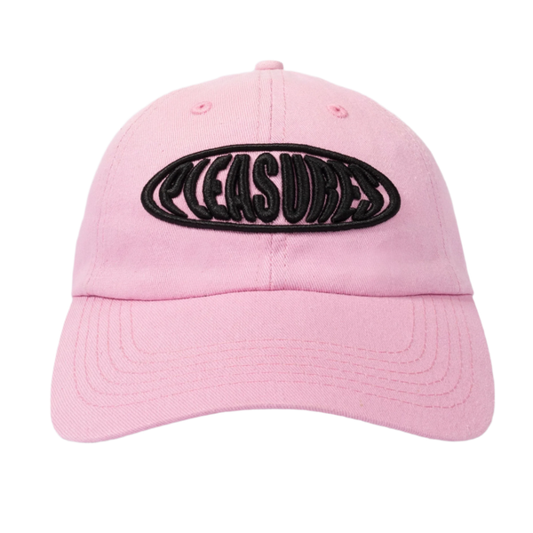 PLEASURES Bubble Logo Polo Cap [Pink]