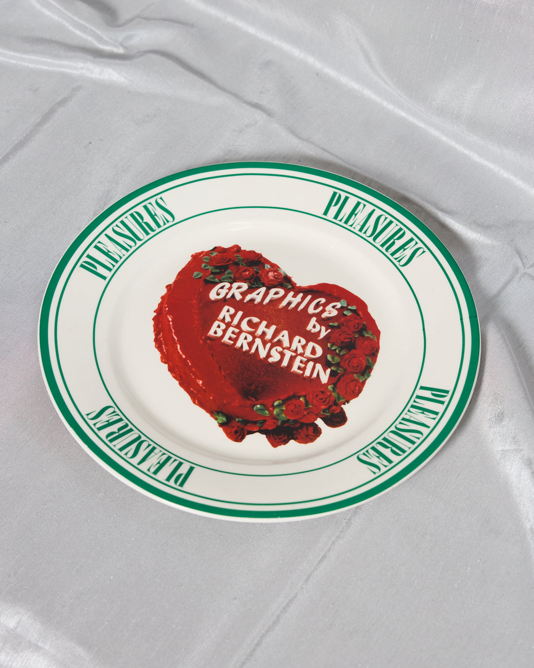 PLEASURES Cake Plate