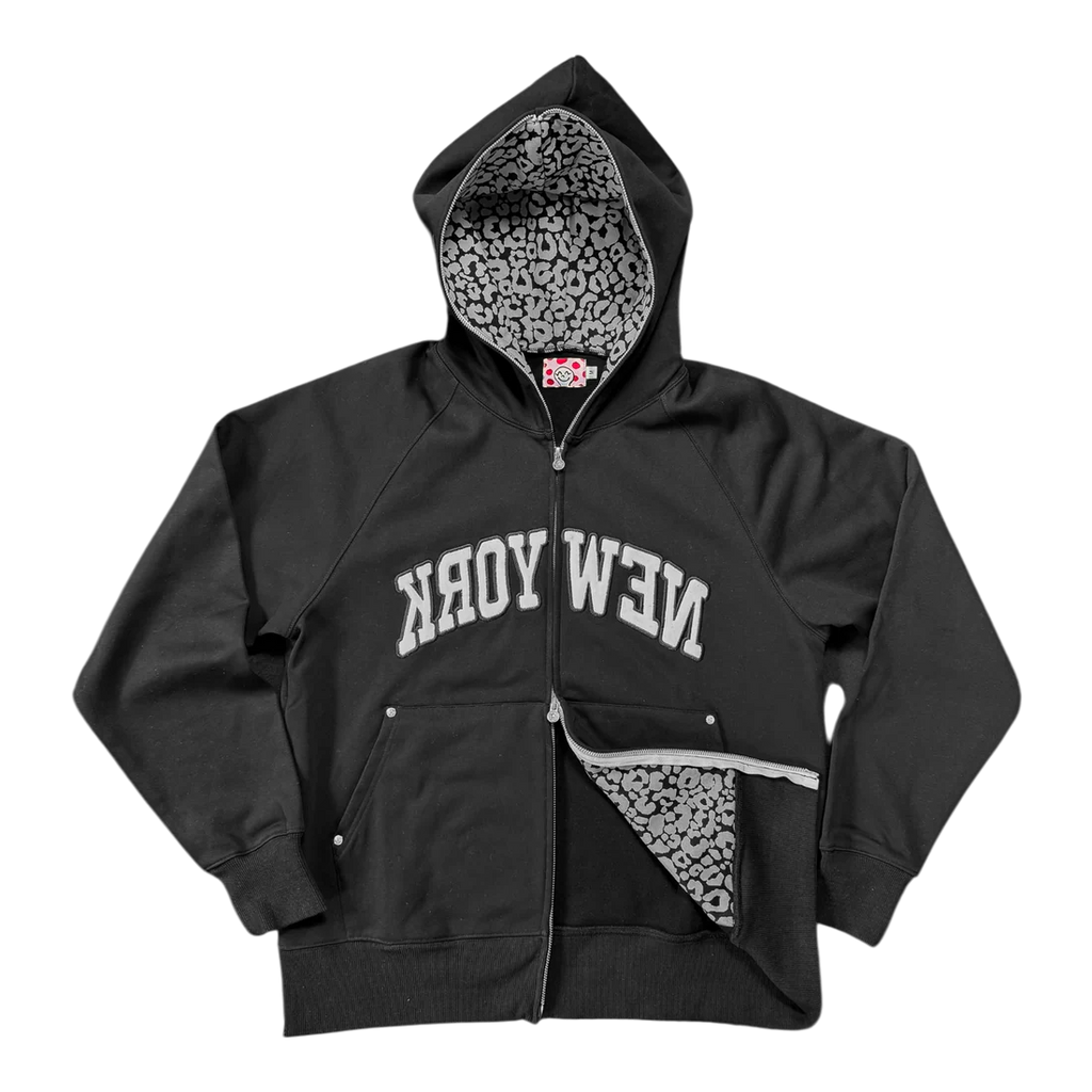 STAR TEAM New York Full Zip Hoodie [Black]