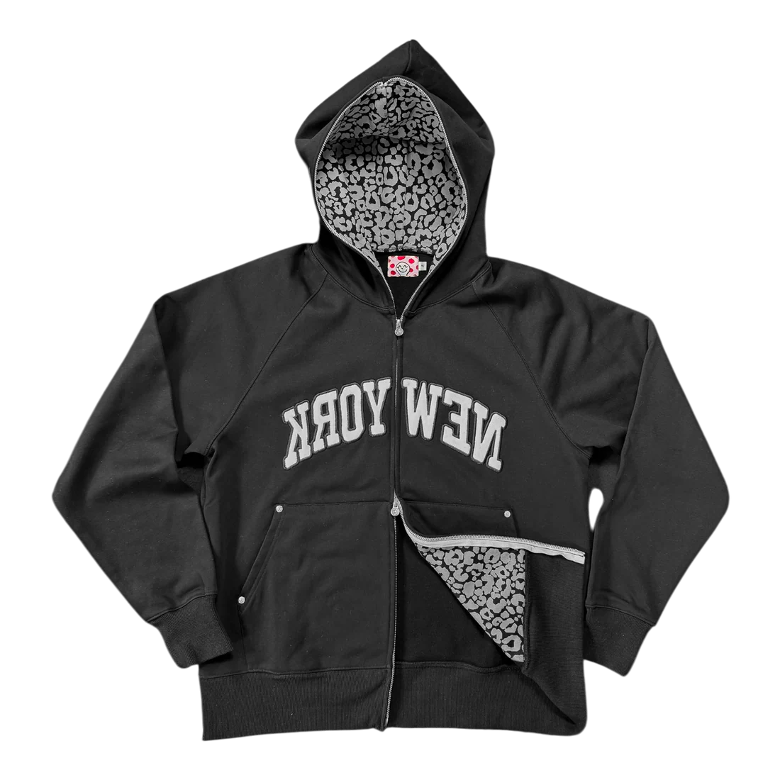 STAR TEAM New York Full Zip Hoodie [Black]