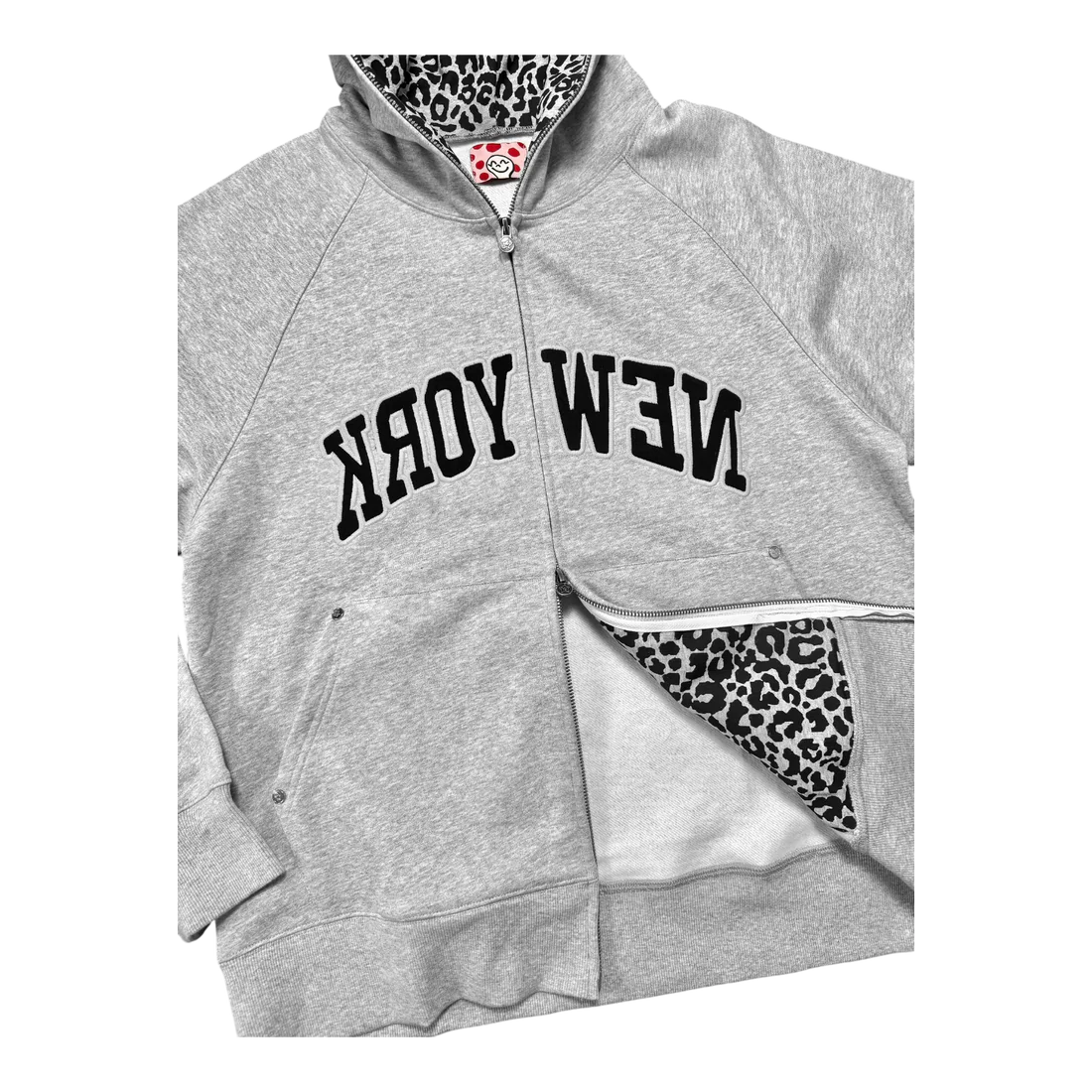 STAR TEAM New York Full Zip Hoodie [Grey]