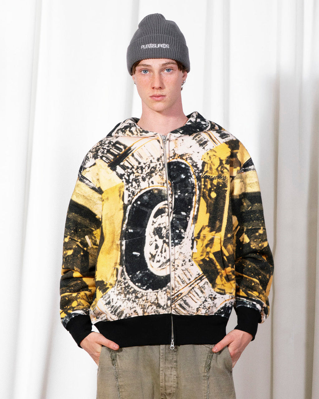 PLEASURES Radiance Zip Hoodie