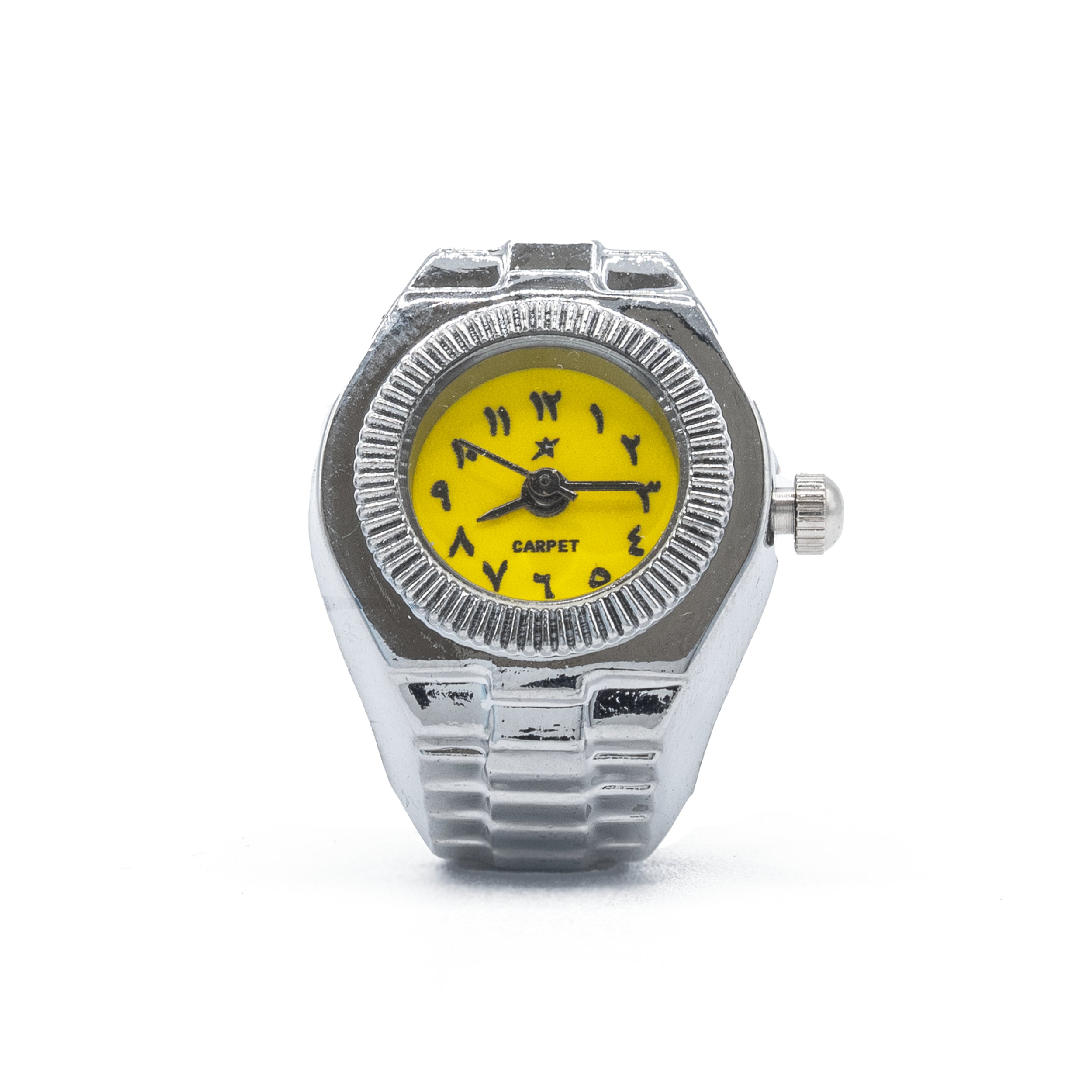 CARPET Stainless Steel Finger Watch