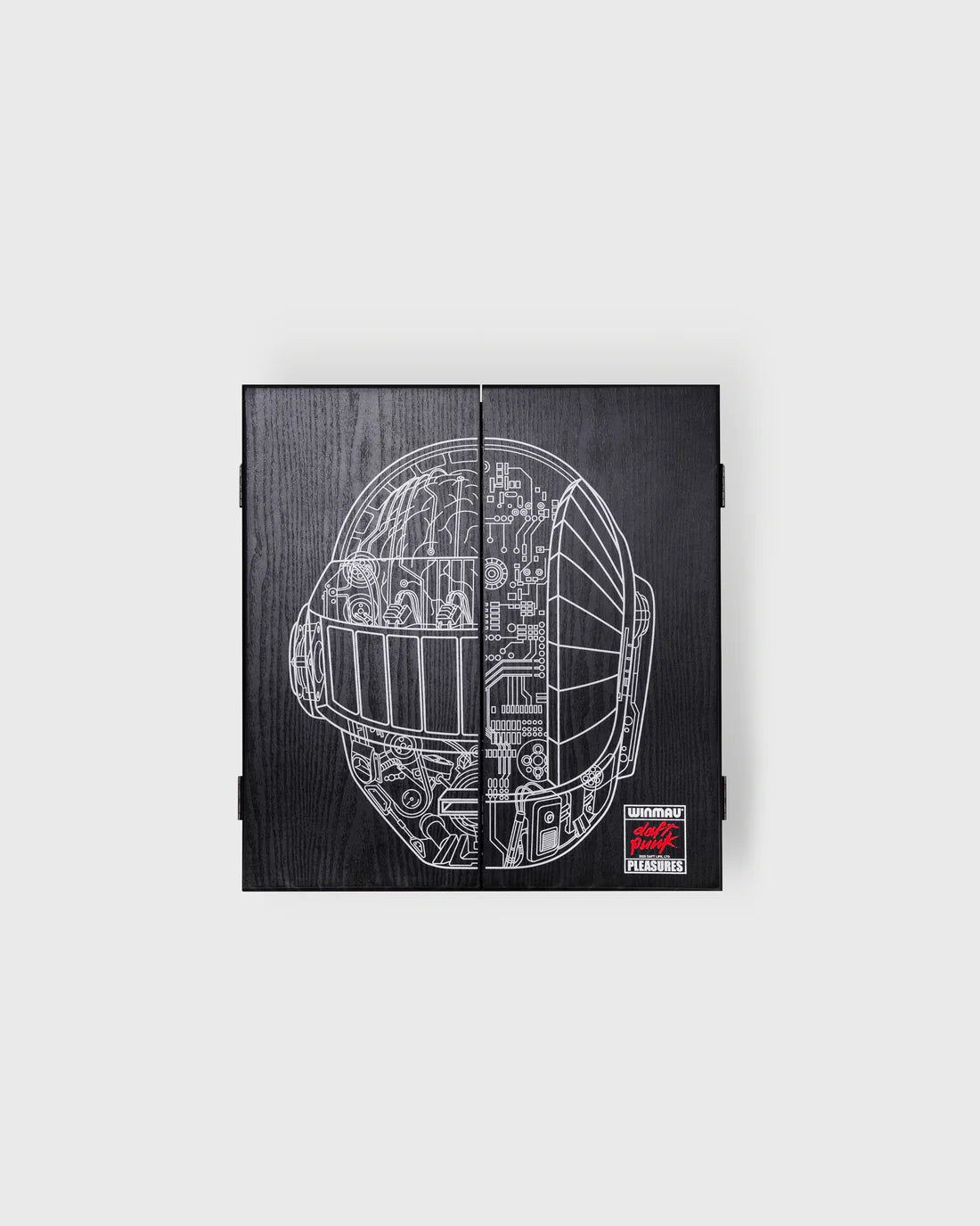 PLEASURES x Daft Punk Schematic Dart Board w/Cabinet