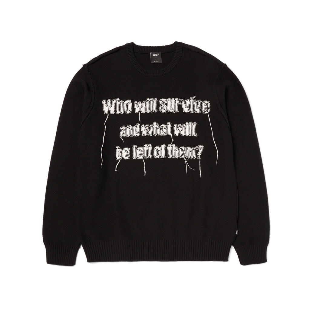 HUF x The Texas Chainsaw Massacre Survive Cable Knit Sweater