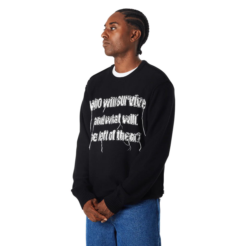 HUF x The Texas Chainsaw Massacre Survive Cable Knit Sweater