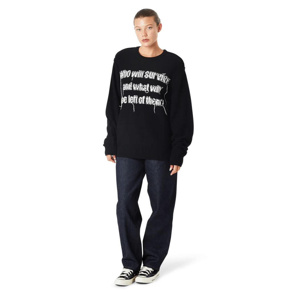 HUF x The Texas Chainsaw Massacre Survive Cable Knit Sweater